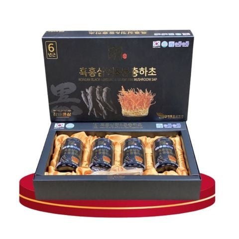 Cao hắc sâm đông trùng hạ thảo Chambarunsam Hàn Quốc