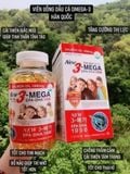 Dầu Cá Hồi Omega 3 Gia Đình Hàn Quốc Hộp 300 viên