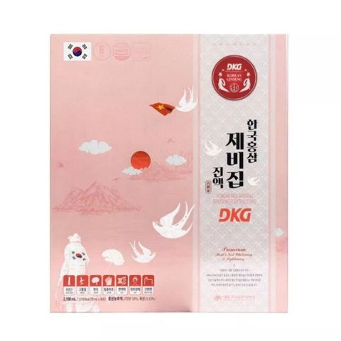Hồng Sâm Yến Sào DKG Hàn Quốc Hộp 30 gói