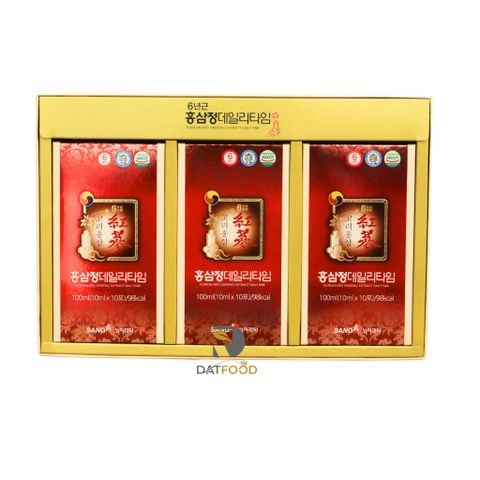 Nước hồng sâm SangA Hàn Quốc người lớn hộp 30 gói x 10ml