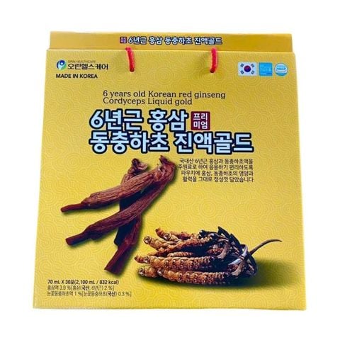 Nước Hồng sâm Đông Trùng Hạ Thảo Hàn Quốc DongChungHaCho Liquid Gold