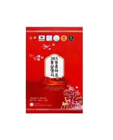 Nước hồng sâm linh chi đông trùng hạ thảo 365