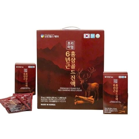 Nước Hồng Sâm Nhung Hươu Signatural Hàn Quốc hộp 60 gói x 70ml