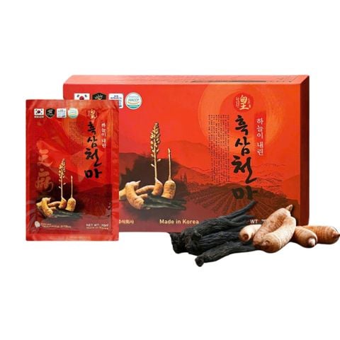 Nước hắc sâm thiên ma HG Bio Hàn Quốc hộp 30 gói