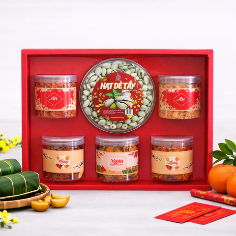 Hộp Quà Tết 2026 - Tết Đoàn Viên, Tết Đong Đầy