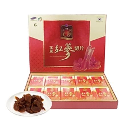 Sâm lát tẩm mật ong thái lát Sambok Hàn Quốc 200gr