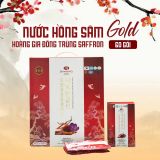Nước hồng sâm hoàng gia đông trùng saffron gold Hàn Quốc