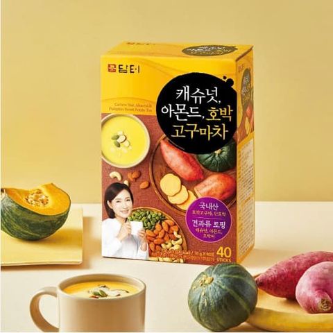 Bột ngũ cốc khoai lang, hạnh nhân, bí ngô Damtuh Hàn Quốc