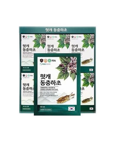 Nước Mát Gan Đông Trùng Oriental Raisin & Dong Chung Ha Cho