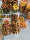 Hạt hạnh nhân rang bơ Mỹ Đạt Food vỏ mỏng hũ 450g