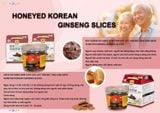 Sâm lát tẩm mật ong Nonghyup Hàn Quốc 200g