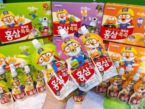 Nước Hồng Sâm Cho Trẻ Em PORORO