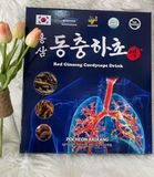 Nước Uống Bổ Phổi Hồng Sâm Đông Trùng Hạ Thảo Pocheon