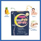  THỰC PHẨM BẢO VỆ SỨC KHỎE FFC GLYNERU NIGHT COLLAGEN FINE JAPAN HỘP 28 GÓI 