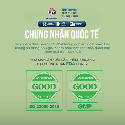  SỮA HẠT CAO CẤP THUẦN TỰ NHIÊN FORGANIC 