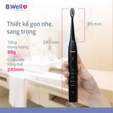  Bàn chải điện B.Well Pro-850 (trắng/đen) 