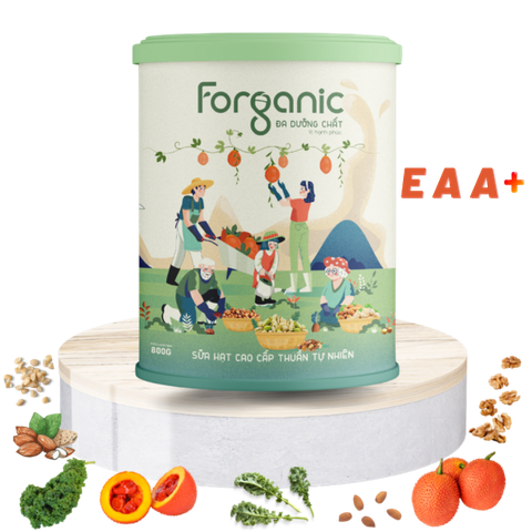  SỮA HẠT CAO CẤP THUẦN TỰ NHIÊN FORGANIC 