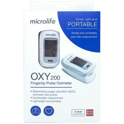  Máy đo nồng độ oxy trong máu Microlife JPD-500E OXY 200 