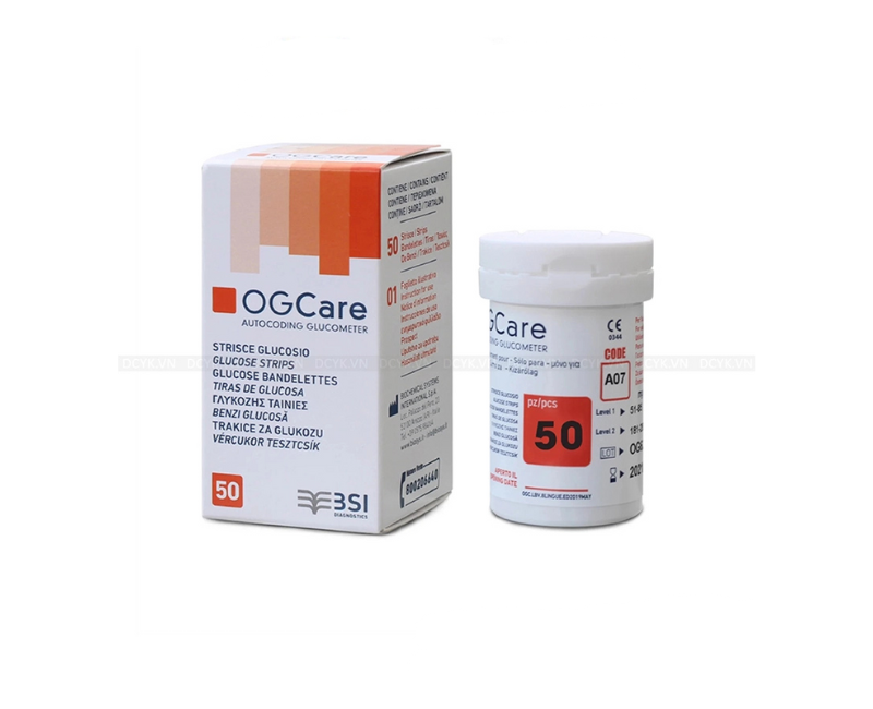  Que thử đường huyết OGCare 