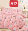  Bộ Drap Cotton Red Rose A17 