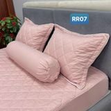  Bộ Drap Cotton Lụa Red Rose RR07 