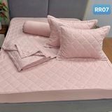  Bộ Drap Cotton Lụa Red Rose RR07 