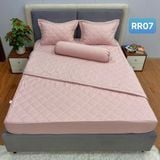  Bộ Drap Cotton Lụa Red Rose RR07 