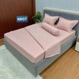  Bộ Drap Cotton Lụa Red Rose RR07 