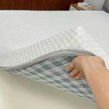  Nệm Băng Lạnh Dream 1 Viền (Băng lạnh kết hợp Cotton đũi) 