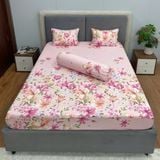  Bộ Drap Cotton Red Rose A21 