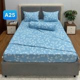  Bộ Drap Cotton Red Rose A25 