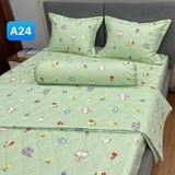  Bộ Drap Cotton Red Rose A24 