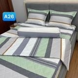  Bộ Drap Cotton Red Rose A26 