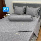  Bộ Drap Cotton Red Rose A29 