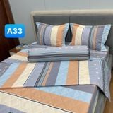  Bộ Drap Cotton Red Rose A33 