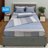 Bộ Drap Cotton Red Rose A35 