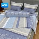  Bộ Drap Cotton Red Rose A37 