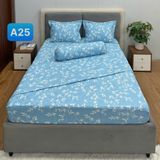 Bộ Drap Cotton Red Rose A25 