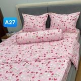  Bộ Drap Cotton Red Rose A27 