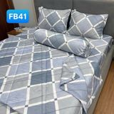  Bộ Drap Forever Không Chần Gòn Họa Tiết FB41 