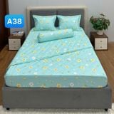  Bộ Drap Cotton Red Rose A38 