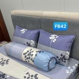  Bộ Drap Forever Không Chần Gòn Họa Tiết FB42 