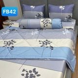  Bộ Drap Forever Không Chần Gòn Họa Tiết FB42 