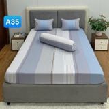  Bộ Drap Cotton Red Rose A35 