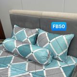  Bộ Drap Forever Không Chần Gòn Họa Tiết FB50 