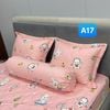  Bộ Drap Cotton Red Rose A17 