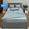  Bộ Drap Bọc Forever Không Chần + Mền Chần 1 Màu FM12 