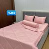  Bộ Drap Bọc Forever Không Chần + Mền Chần 1 Màu FM14 