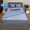  Bộ Drap Bọc Forever Không Chần + Mền Chần 1 Màu FM15 