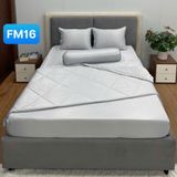  Bộ Drap Bọc Forever Không Chần + Mền Chần 1 Màu FM16 